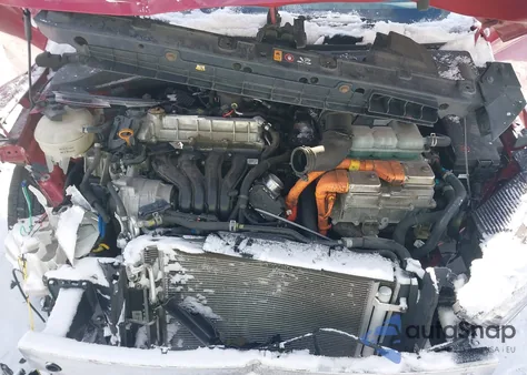 2019 Hyundai Ioniq Hybrid Blue из США, поврежденный, VIN KMHC65LC5KU167556